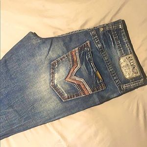 Salvage jeans from Buckle. Size 34R